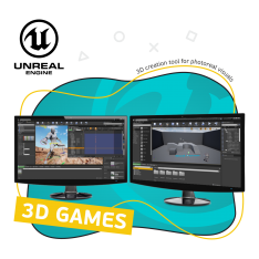 Unreal Engine 4. Игровой движок - КИБЕРшкола программирования для детей, компьютерные курсы для школьников, начинающих и подростков - KIBERone г. Шахты