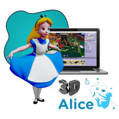 Alice 3d - КИБЕРшкола программирования для детей, компьютерные курсы для школьников, начинающих и подростков - KIBERone г. Шахты