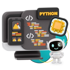 Мой первый сайт с мозгами: Python + AI - КИБЕРшкола программирования для детей, компьютерные курсы для школьников, начинающих и подростков - KIBERone г. Шахты