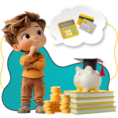 Финансовый интеллект вместе KIBERone - КИБЕРшкола программирования для детей, компьютерные курсы для школьников, начинающих и подростков - KIBERone г. Шахты