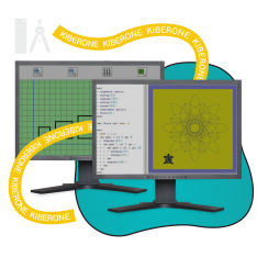 Исполнители чертежник и черепашка - КИБЕРшкола программирования для детей, компьютерные курсы для школьников, начинающих и подростков - KIBERone г. Шахты