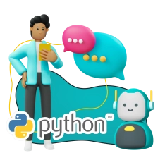 Умный чат-бот на Python на Telegram - КИБЕРшкола программирования для детей, компьютерные курсы для школьников, начинающих и подростков - KIBERone г. Шахты