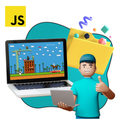 Программирование на JavaScript. Учимся создавать игры! - КИБЕРшкола программирования для детей, компьютерные курсы для школьников, начинающих и подростков - KIBERone г. Шахты
