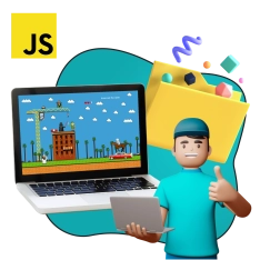 JavaScript + AI. Проектное обучение + геймификация + AI-помощники - КИБЕРшкола программирования для детей, компьютерные курсы для школьников, начинающих и подростков - KIBERone г. Шахты