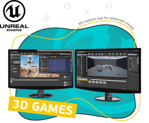 Unreal Engine 4. Игровой движок - Школа программирования для детей, компьютерные курсы для школьников, начинающих и подростков - KIBERone г. Шахты
